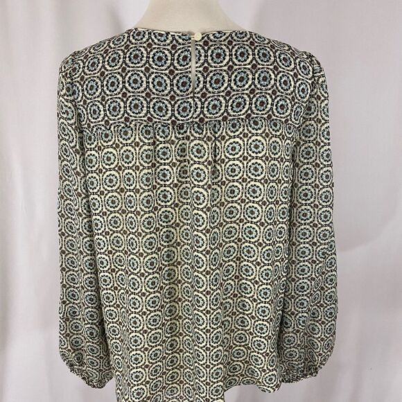 NWT LOFT Round Neck Long Sleeve Top - Picture 5 of 9